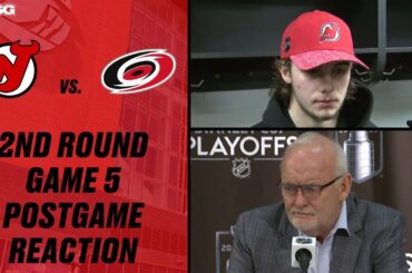 Coach Ruff, Hughes & Hischier reflect on heartbreaking loss in Game 5 | New Jersey Devils