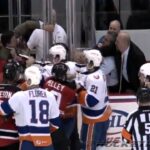 Bridgeport Sound Tigers vs Albany Devils - LINE BRAWL - AHL - April 16, 2016 (HD)