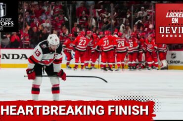 Devils Season Has Now Come to an End After an OT Loss to The Hurricanes...Best Game of The Series!