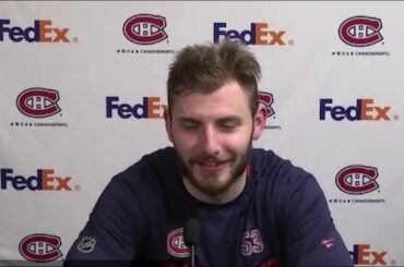 Victor Mete Reacts to Getting Back to the Ice & Wanting to "Step Up" for Montreal Canadiens