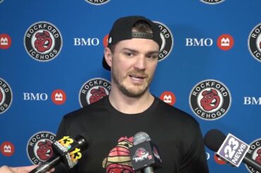 IceHogs Media Day: Forward Garrett Mitchell - 5/11/22