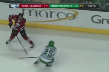 Dennis Cholowski #27 shift by shift vs UND game 1 3/10/2017