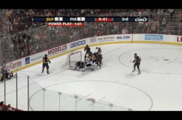 Jeff Carter shorthanded goal vs Sabres 11-14-09