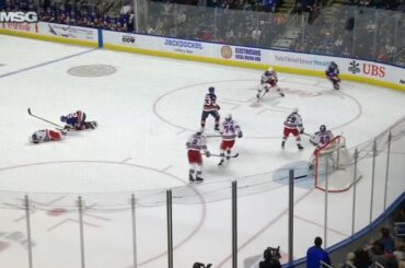 Collision Between Scott Mayfield And Ryan Strome