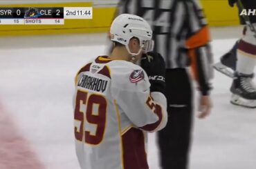 Первый гол Егора Чинахова в АХЛ / Yegor Chinakhov First AHL Goal. 17/10/2021