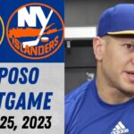 Kyle Okposo Postgame Interview vs New York Islanders (3/25/2023)