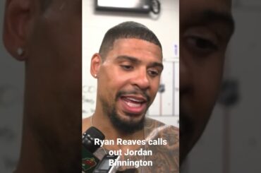 Ryan Reaves trashes Jordan Binnington