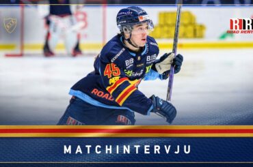 Matchintervju | Noah Östlund och Linus Klasen efter 2-6 mot Björklöven