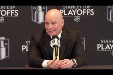 Jim Montgomery: Tyler Bertuzzi is MADE For Playoffs | Bruins vs Panthers Game 1