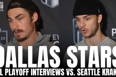 Mason Marchment & Wyatt Johnston talk Dallas Stars Resiliency, Miro Heiskanen Importance vs. Kraken
