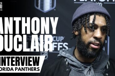 Anthony Duclair talks Florida Panthers vs. Toronto Maple Leafs & "Huge Confidence" From Bobrovsky