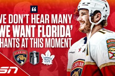 Tkachuk on beating Leafs: 'We don't hear many We Want Florida's now'