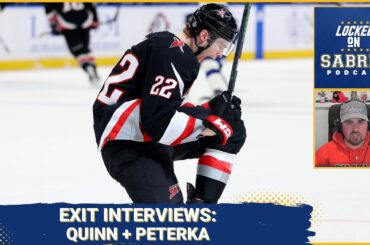 Sabres Exit Inteviews: Jack Quinn + JJ Peterka