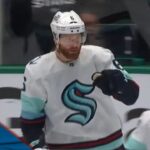 Adam Larsson Snipes Top Shelf Off Jordan Eberle Feed To Give Kraken Life