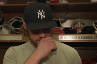 Mackenzie Blackwood Exit Interview | NEW JERSEY DEVILS