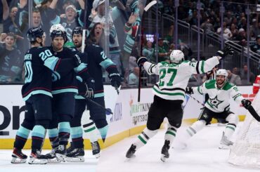 The Kraken and Stars trade goals 31 seconds apart to open a critical Game 6!