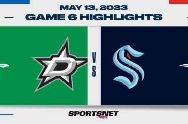 NHL Game 6 Highlights | Stars vs. Kraken - May 13, 2023