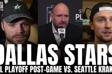 Max Domi, Thomas Harley & Peter DeBoer MARVEL Over Miro Heiskanen, Stars vs. Kraken at 2-2