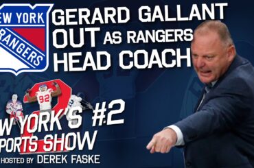 New York Rangers & Head Coach Gerard Gallant Mutually Agree To Part Ways