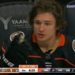 Trevor Zegras 10 MINUTE MISCONDUCT, TALKS SH*T to TROY STECHER, Coyotes @ Ducks Jan 28 2023