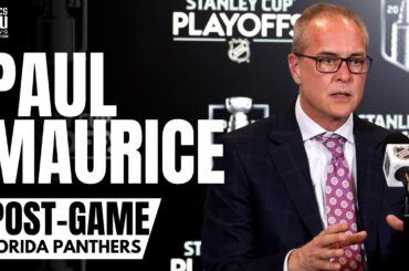 Paul Maurice Reacts to Florida Panthers Series Win vs. Toronto Maple Leafs & Advancing to ECF