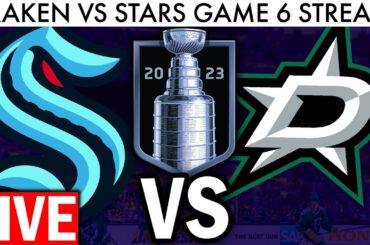 🔴 STREAM: KRAKEN VS STARS GAME 6 LIVE! (R2 NHL Playoffs / 2023 Stanley Cup Stream Free/News Today)
