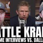 Dave Hakstol, Jared McCann & Jaden Schwartz React to Dallas Stars Series 2-2, Goalie Interference