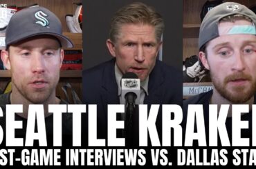 Dave Hakstol, Jared McCann & Jaden Schwartz React to Dallas Stars Series 2-2, Goalie Interference
