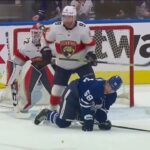 Sam Bennett crosscheck(s) on Michael Bunting - Have your say!