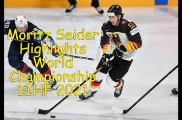Moritz Seider IIHF World Championship 2021 Highlights Germany
