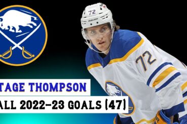 Tage Thompson (#72) All 47 Goals of the 2022-23 NHL Season