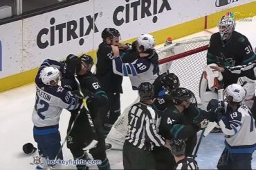 Brendan Lemieux vs Barclay Goodrow December 20th, 2018