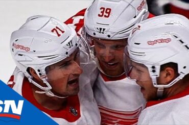 Anthony Mantha Unleashes A Rocket One-Timer Past Carey Price