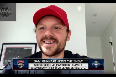 Panthers' Sam Reinhart talks Game 3 overtime goal and more