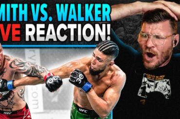 BISPING reacts to Anthony Smith vs. Johnny Walker | UFC Charlotte LIVE REACTION