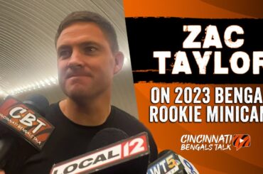 Zac Taylor on Myles Murphy, Charlie Jones and more | Cincinnati Bengals Rookie Minicamp 2023
