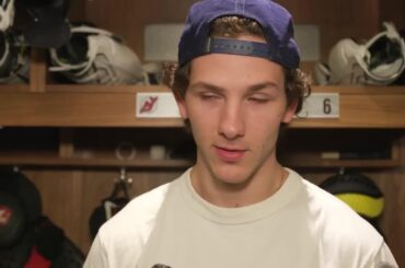 John Marino Exit Interview | NEW JERSEY DEVILS