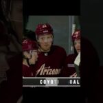 GOAL  Brett Ritchie  Arizona Coyotes v Minnesota Wild  NHL 2022 23#shorts