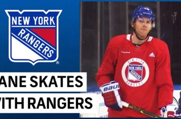 Watch Patrick Kane's first morning skate with Rangers | NBC Sports Chicago