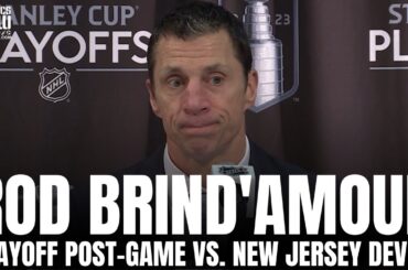 Rod Brind'Amour Reacts to Carolina Hurricanes Series Win vs. NJ Devils, Advancing to ECF Finals