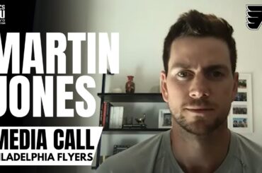 Martin Jones talks "Fresh Start" With Philadelphia Flyers After San Jose Sharks Career & Carter Hart