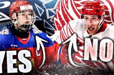 GREAT Canucks News, TERRIBLE Red Wings News (Vasili Podkolzin & Jared McIsaac—NHL Prospects Rumours)