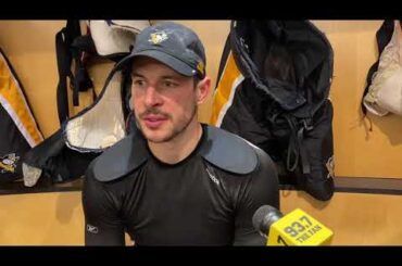 Sidney Crosby on Penguins staying composed in win over Rangers