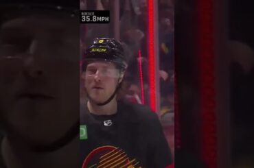 GOALIE GOAL vs Canucks #nhlbruins