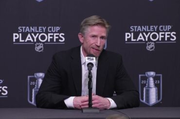 2023 #nhl Playoffs: Seattle Kraken Head Coach Dave Hakstol - POSTGAME - Round 2 Game 6 - 05.13.23