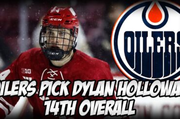 EDMONTON OILERS PICK DYLAN HOLLOWAY 14th Overall In 2020 NHL Entry Draft