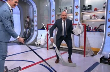 NHL Tonight breakdown & demo on shooting angle changes