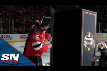 Jack Hughes Dazzles With Magic Trick In Breakaway Challenge