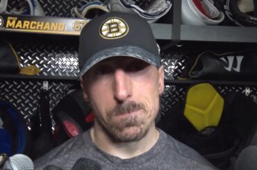 Brad Marchand emotional after game 7