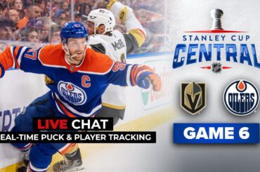 Live Chat: Vegas Golden Knights vs. Edmonton Oilers | Game 6 | Stanley Cup Playoffs